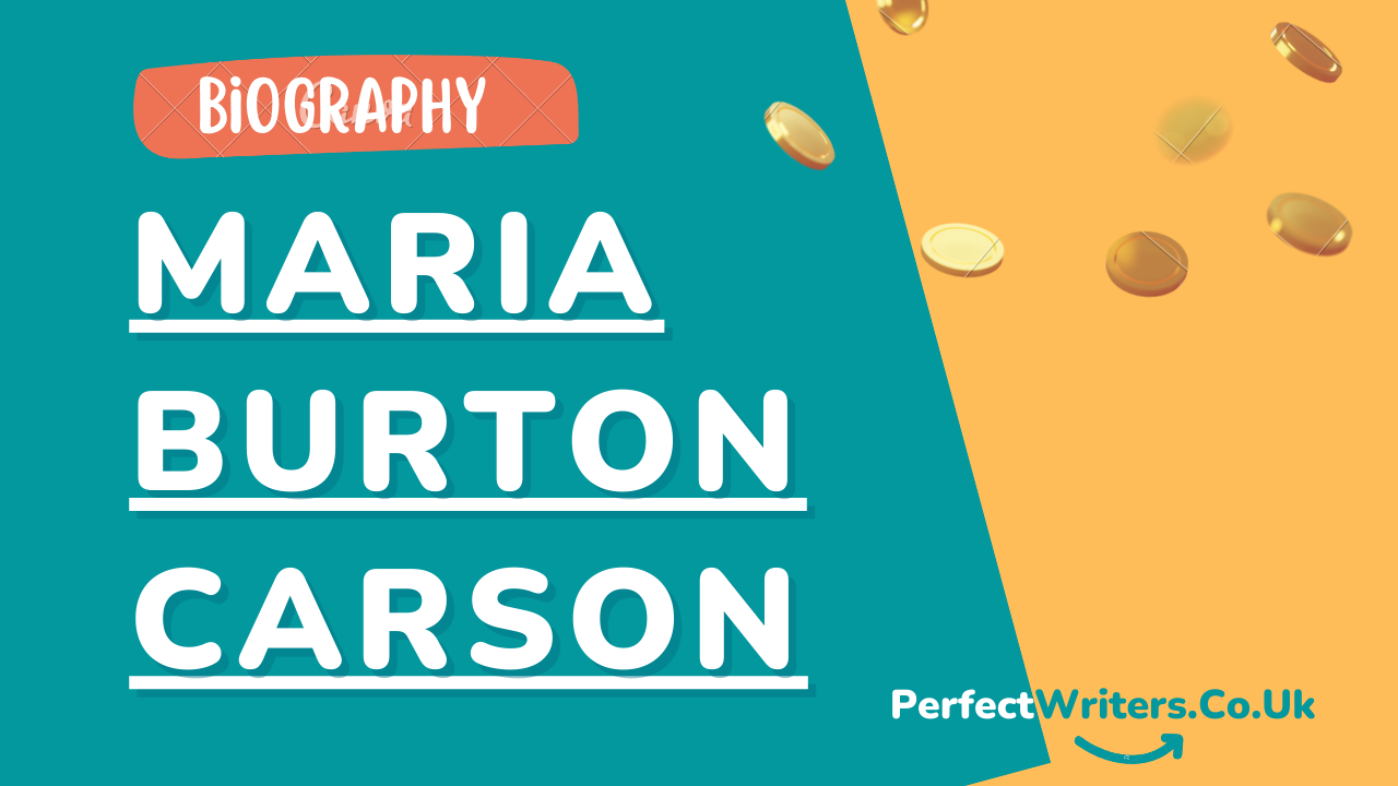Maria Burton Carson Net Worth [Updated 2024], Spouse, Age, Height, Weight